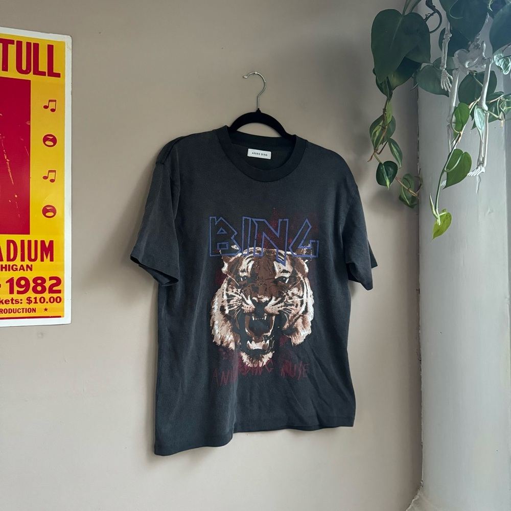 Anine Bing Tiger Graphic Tee